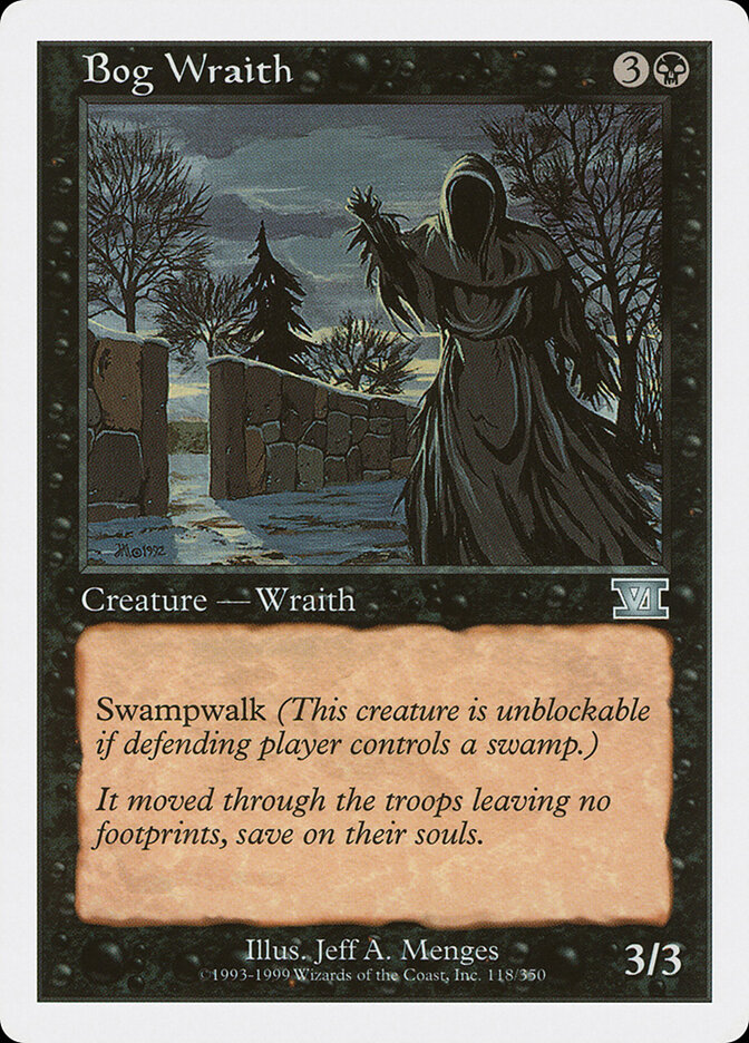 Bog Wraith card front