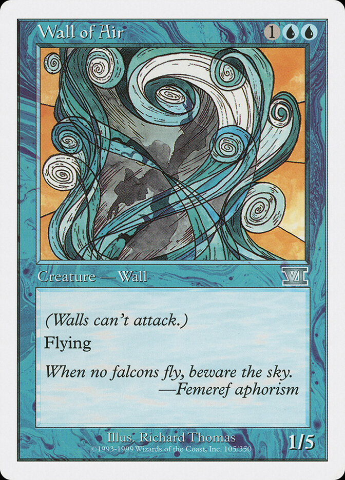 Wall of Air card front