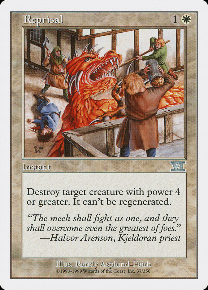 Reprisal card front
