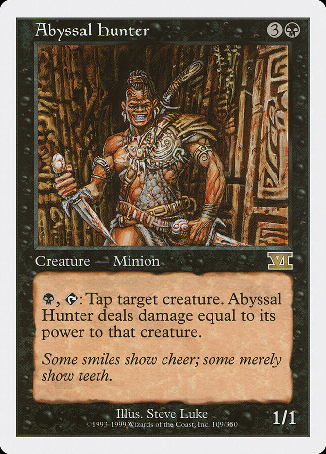 Abyssal Hunter card front