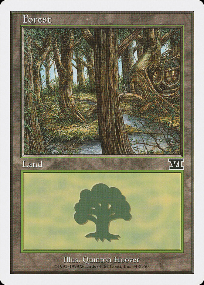 Forest card front