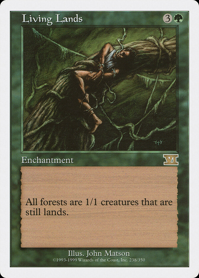 Living Lands card front