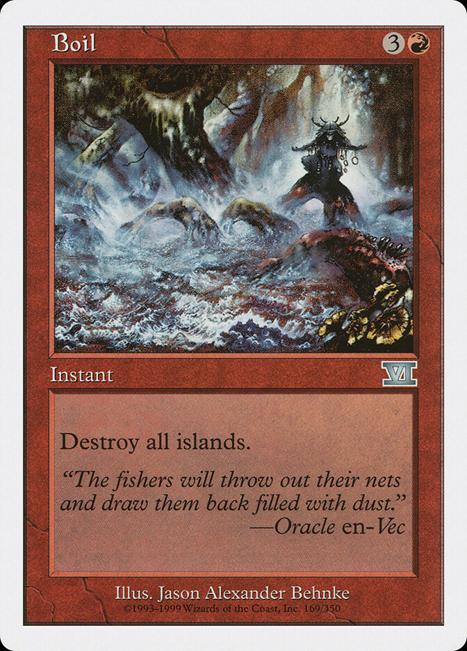 Boil card front