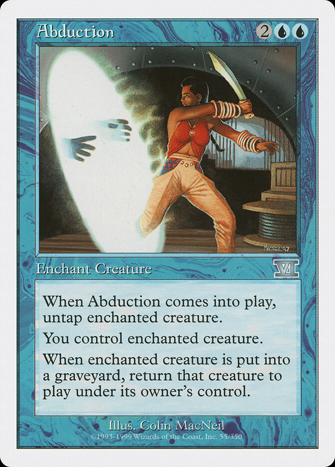 Abduction card front