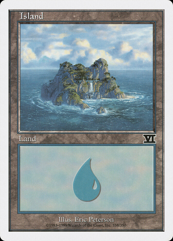 Island card front