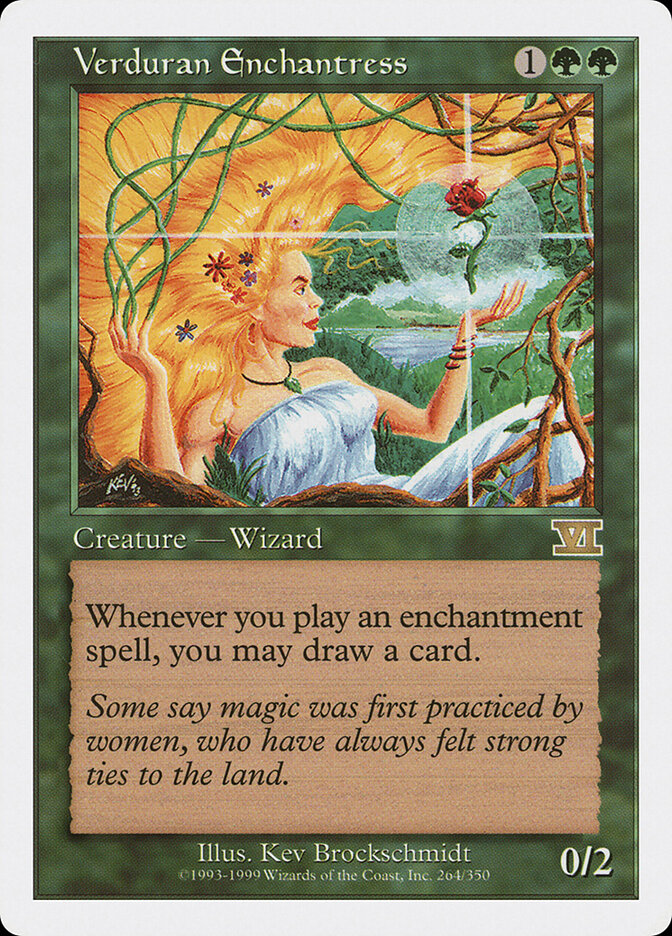 Verduran Enchantress card front