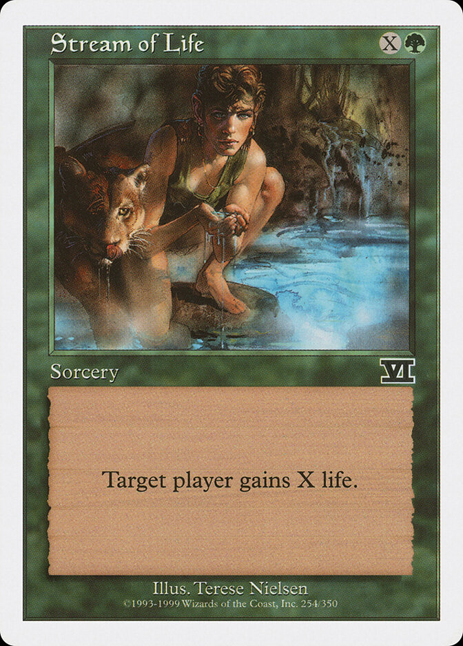 Stream of Life card front