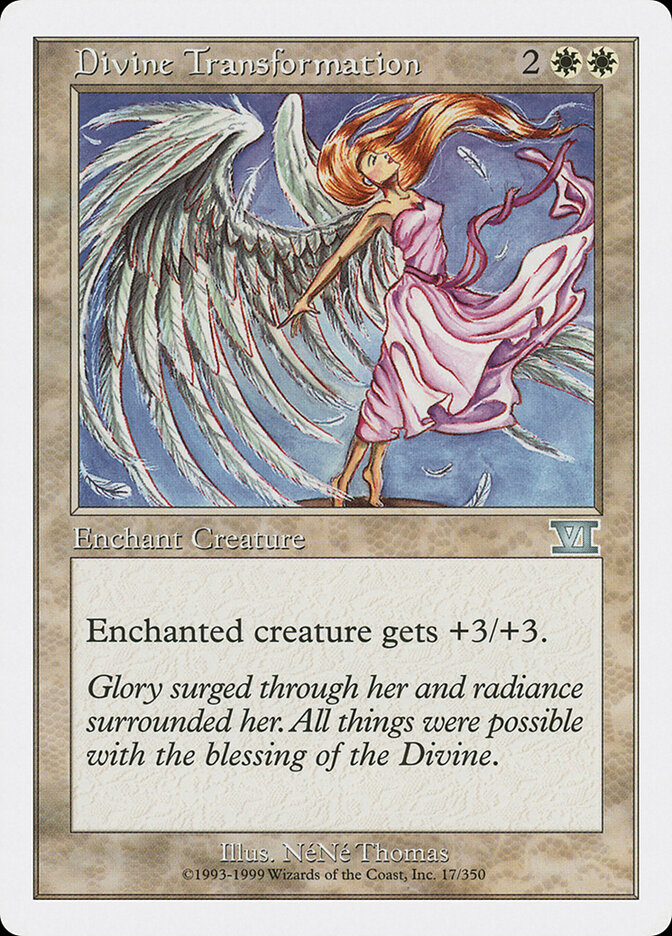 Divine Transformation card front
