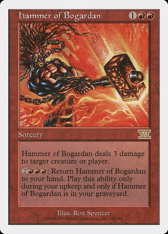 Hammer of Bogardan card front