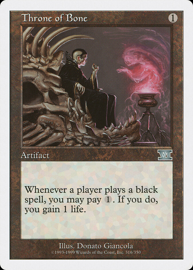 Throne of Bone card front
