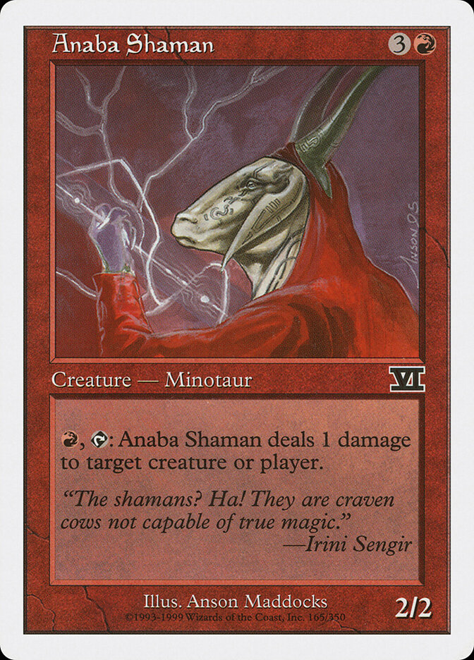 Anaba Shaman card front