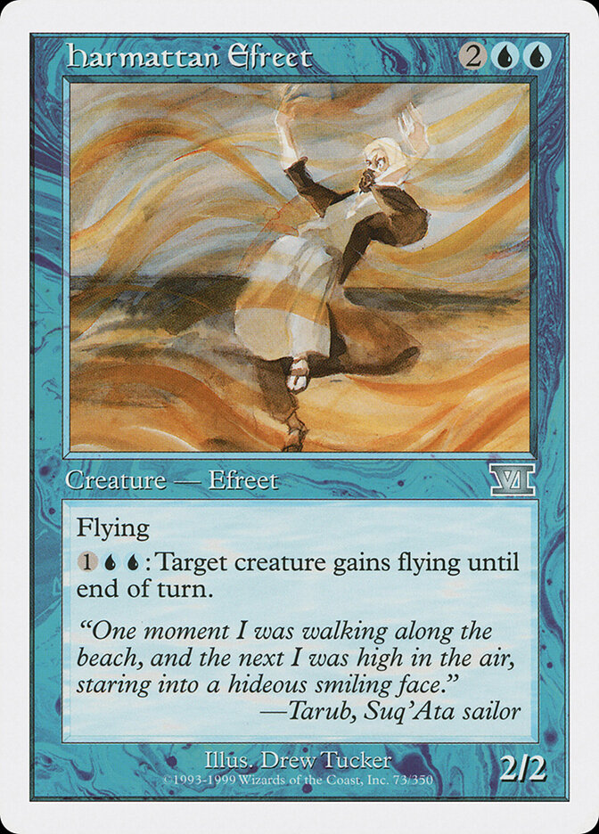 Harmattan Efreet card front