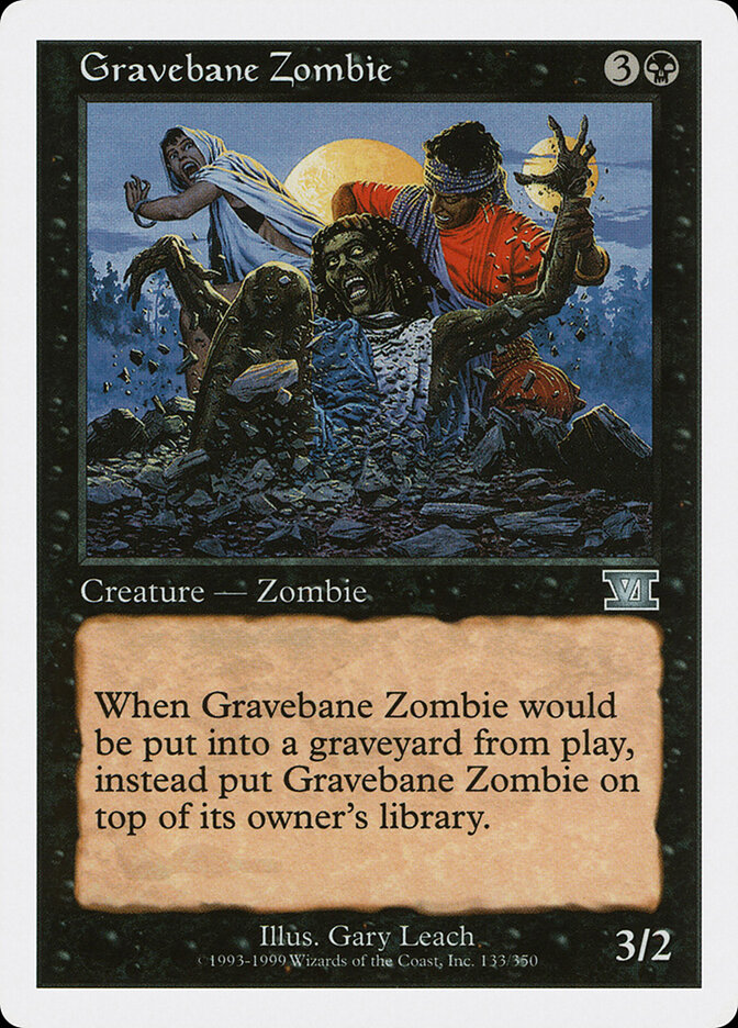 Gravebane Zombie card front
