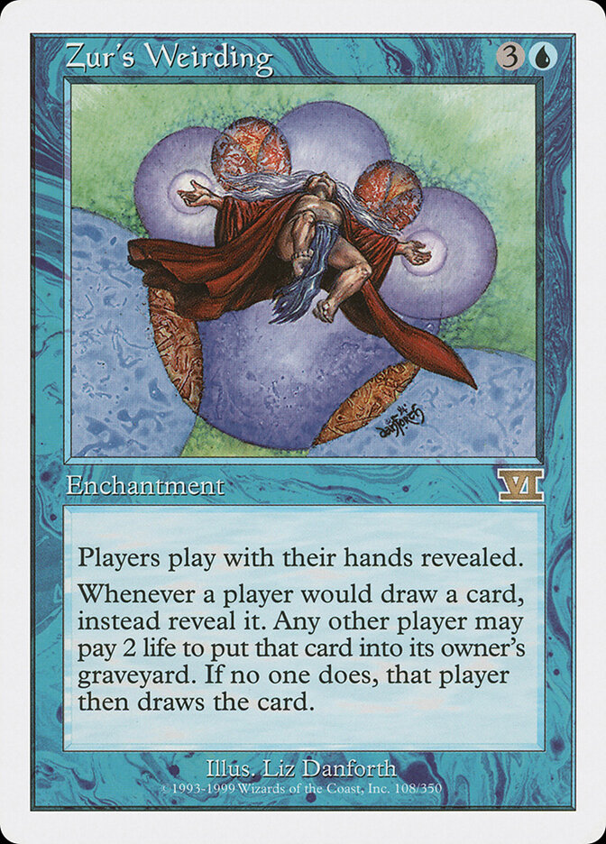 Zur's Weirding card front