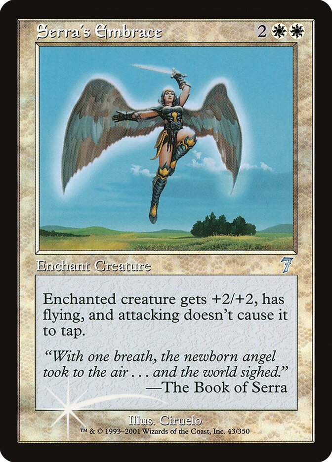 Serra's Embrace card front