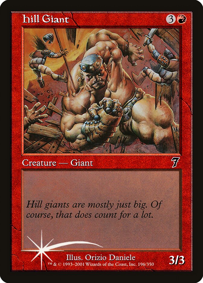 Hill Giant card front