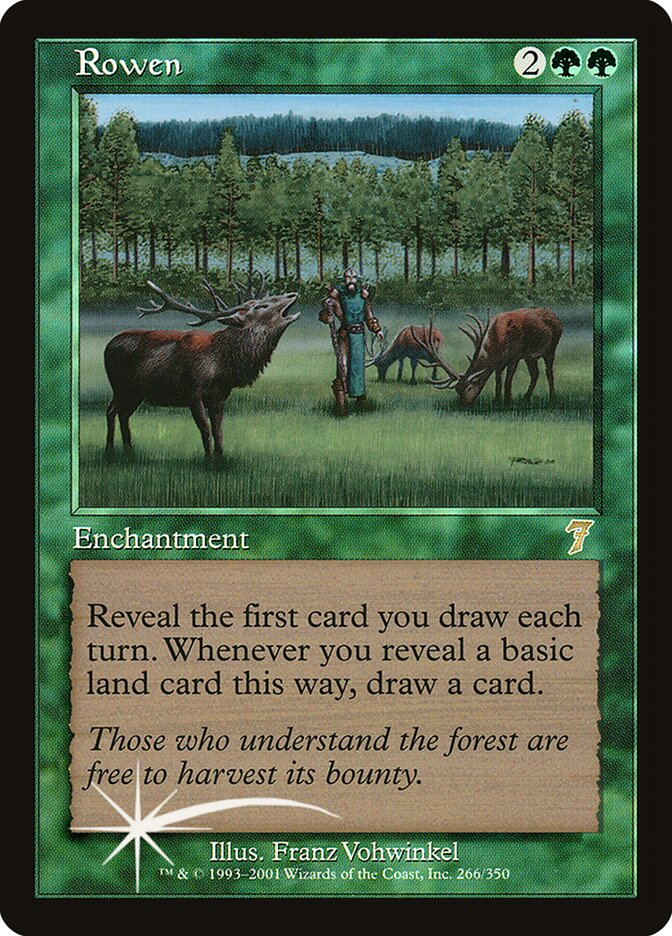 Rowen card front