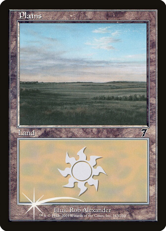 Plains card front