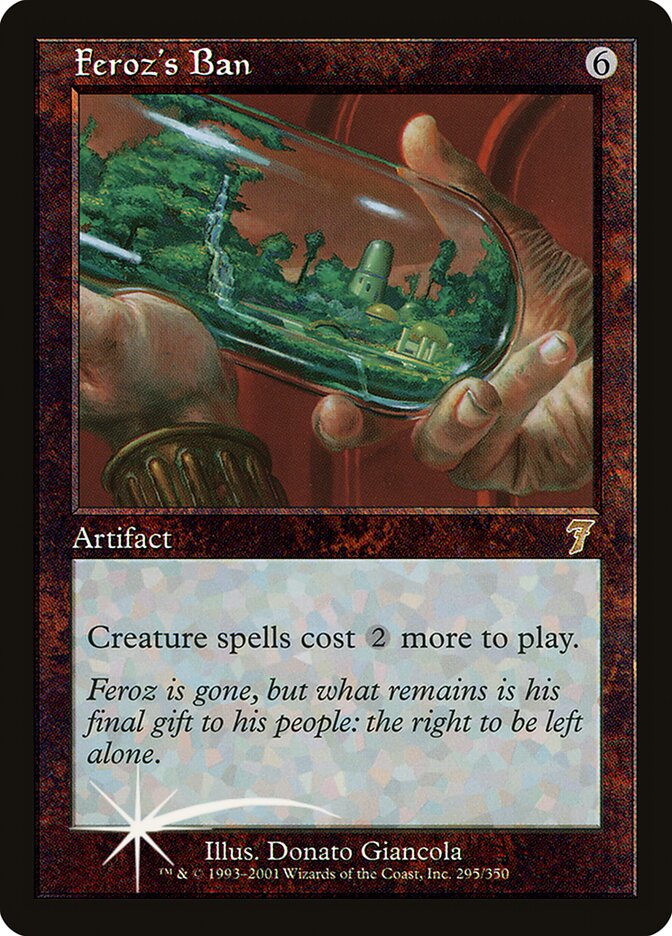 Feroz's Ban card front