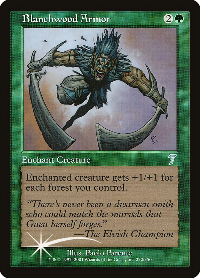 Blanchwood Armor card front