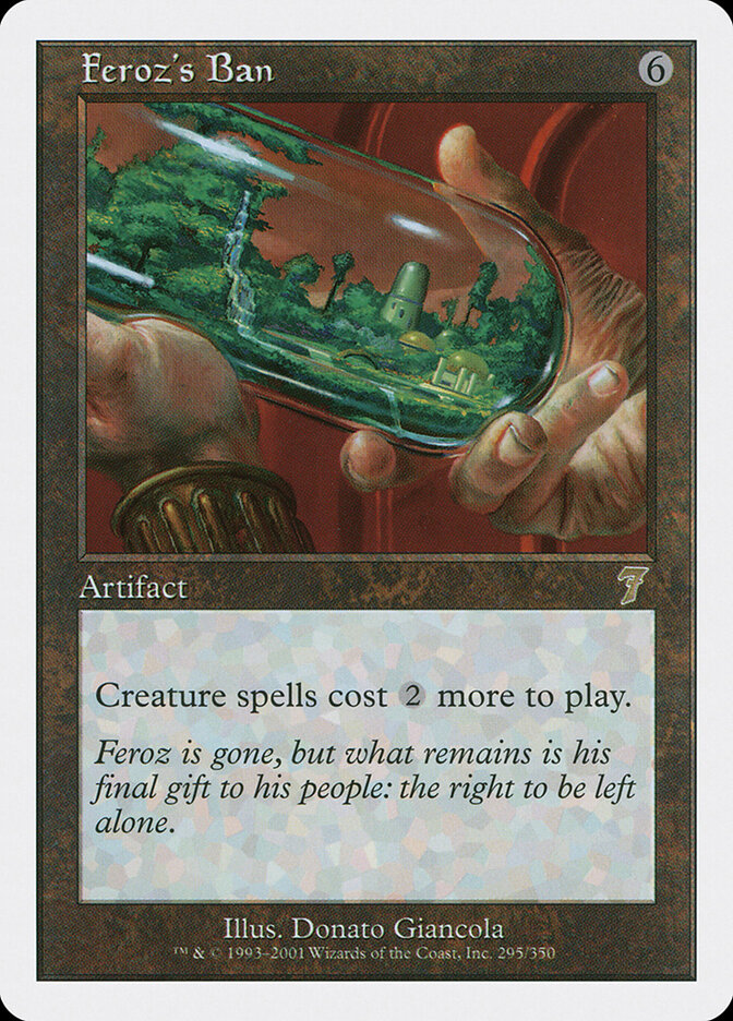 Feroz's Ban card front