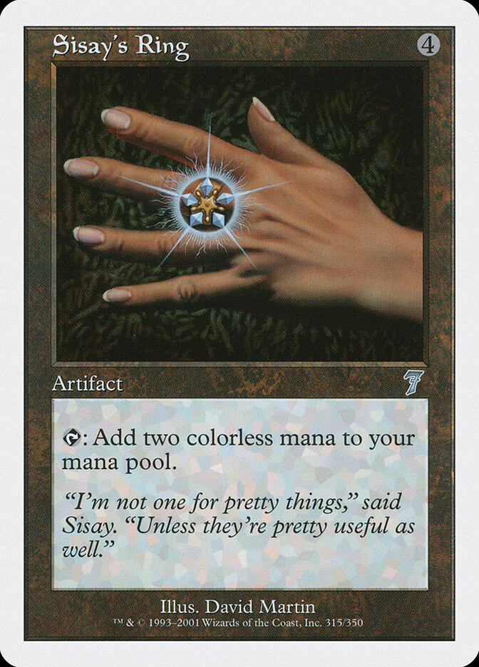 Sisay's Ring card front