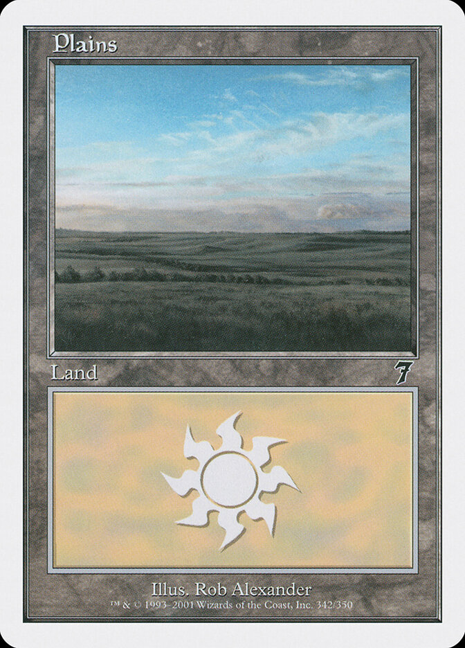 Plains card front