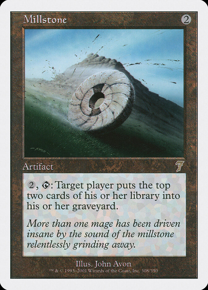 Millstone card front