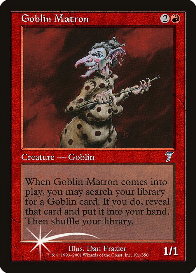 Goblin Matron card front