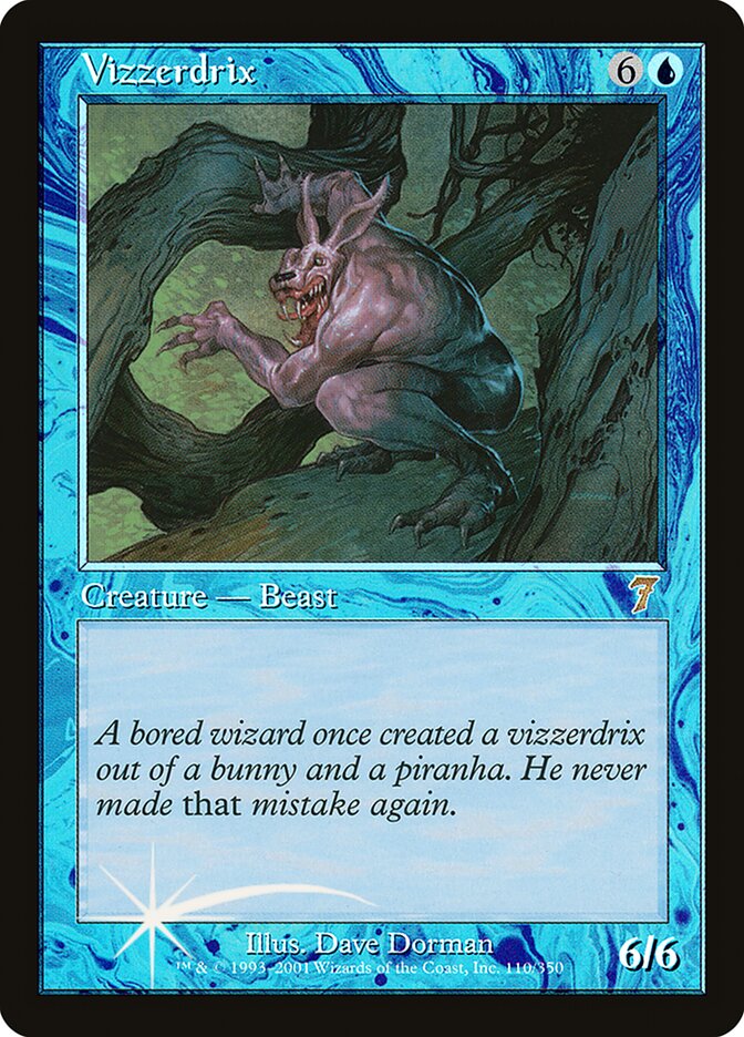 Vizzerdrix card front