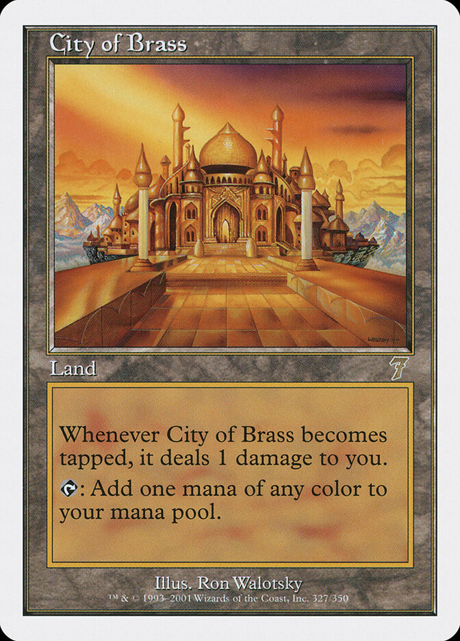 City of Brass card front