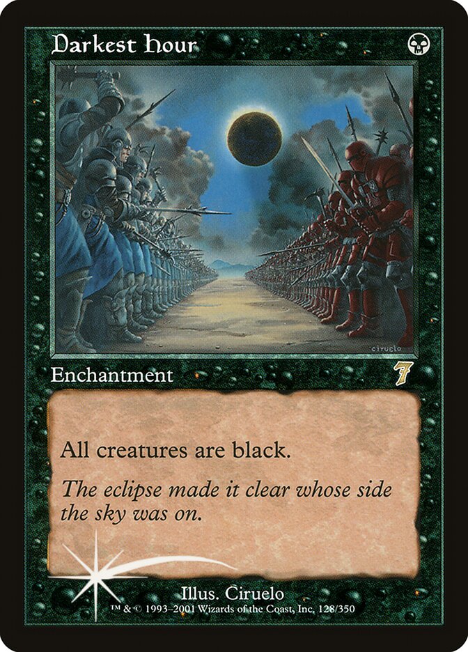 Darkest Hour card front
