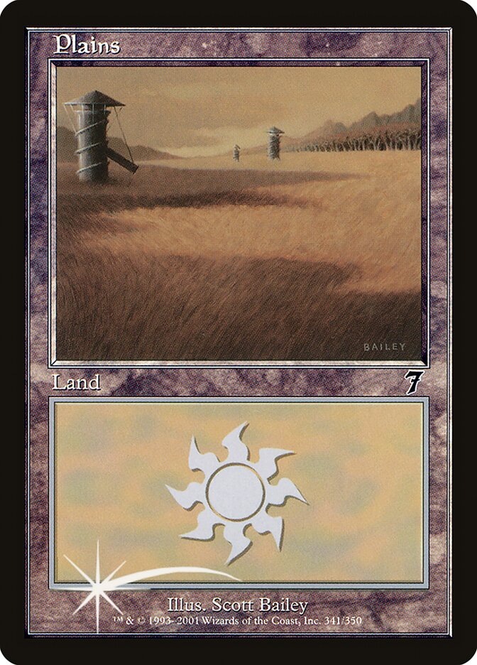 Plains card front