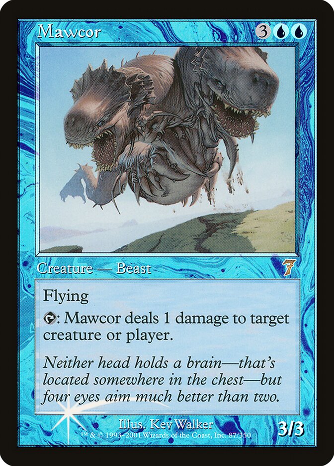 Mawcor card front