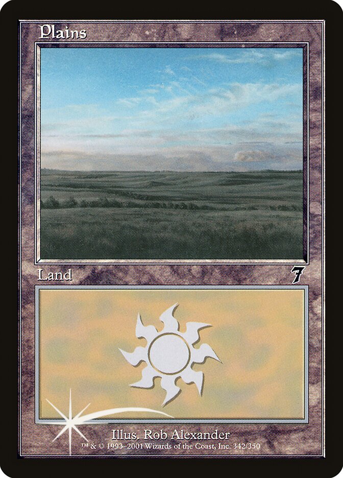 Plains card front