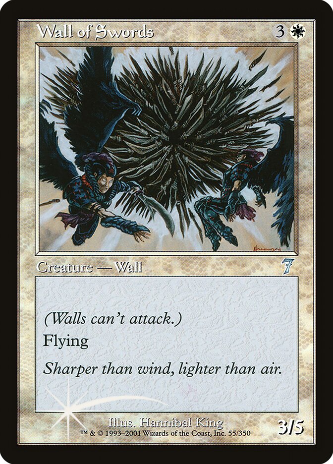 Wall of Swords card front