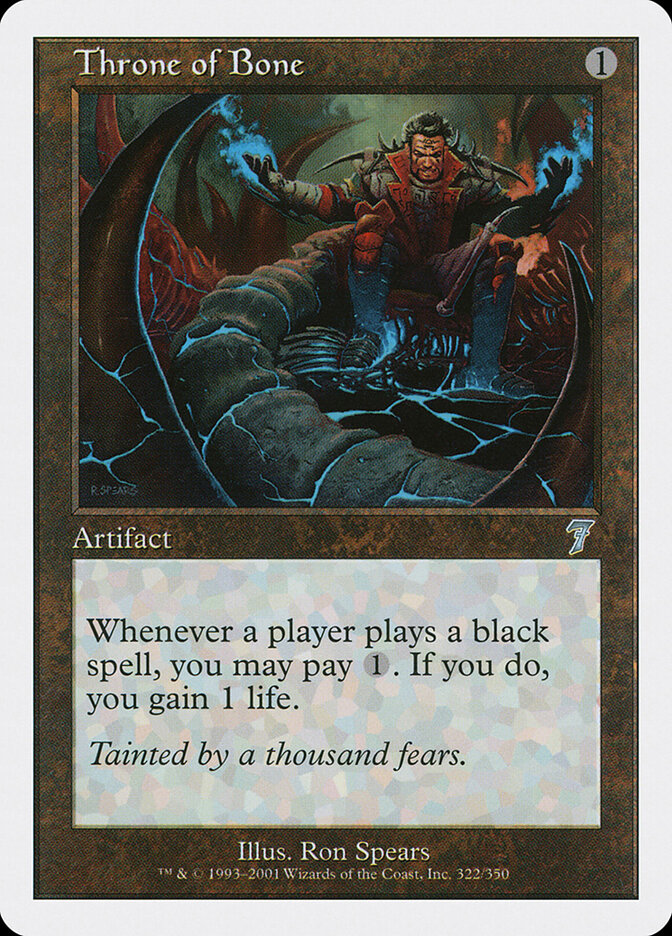 Throne of Bone card front