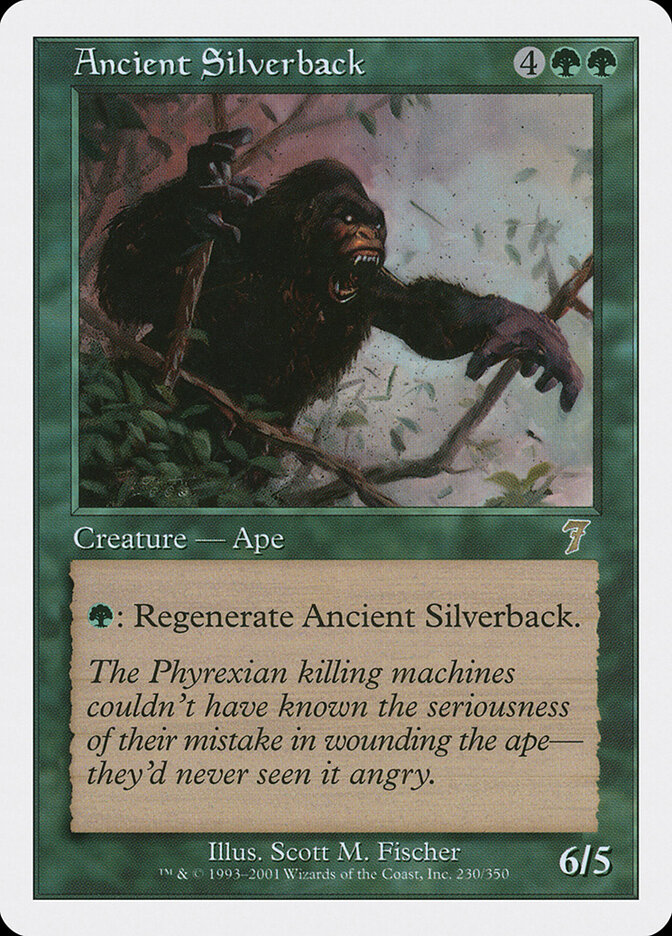 Ancient Silverback card front