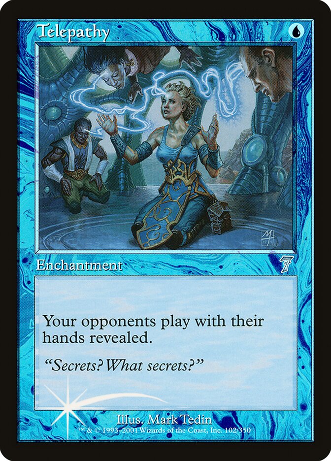Telepathy card front