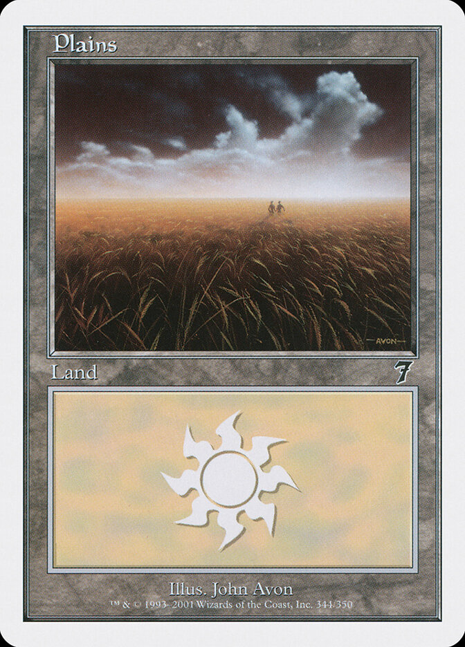 Plains card front
