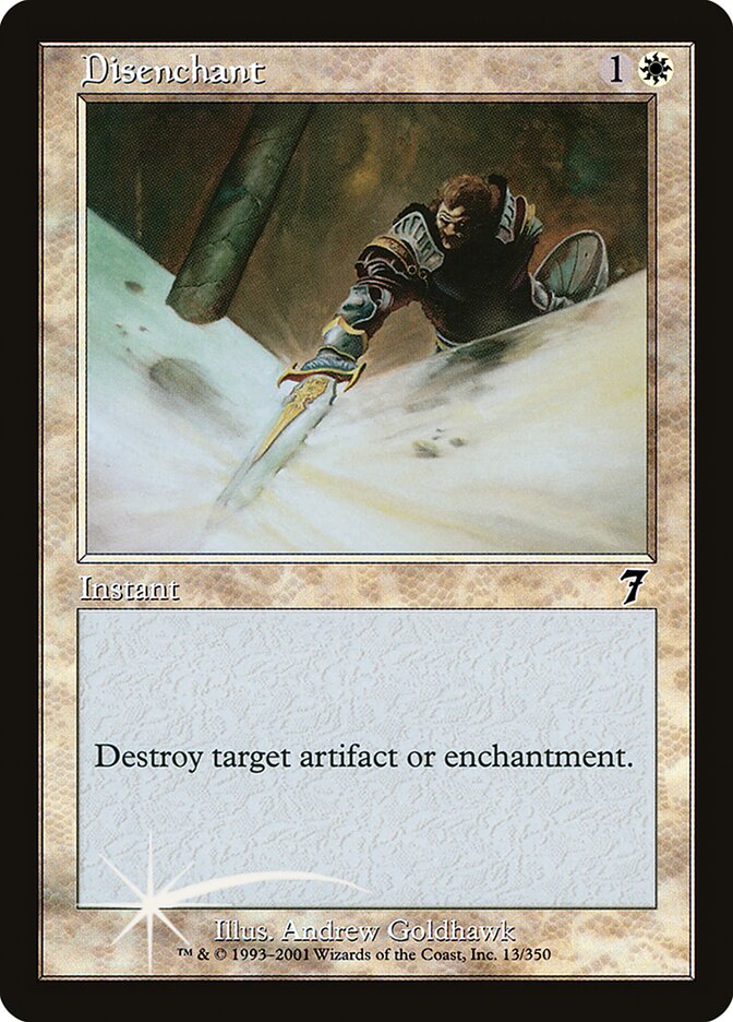 Disenchant card front
