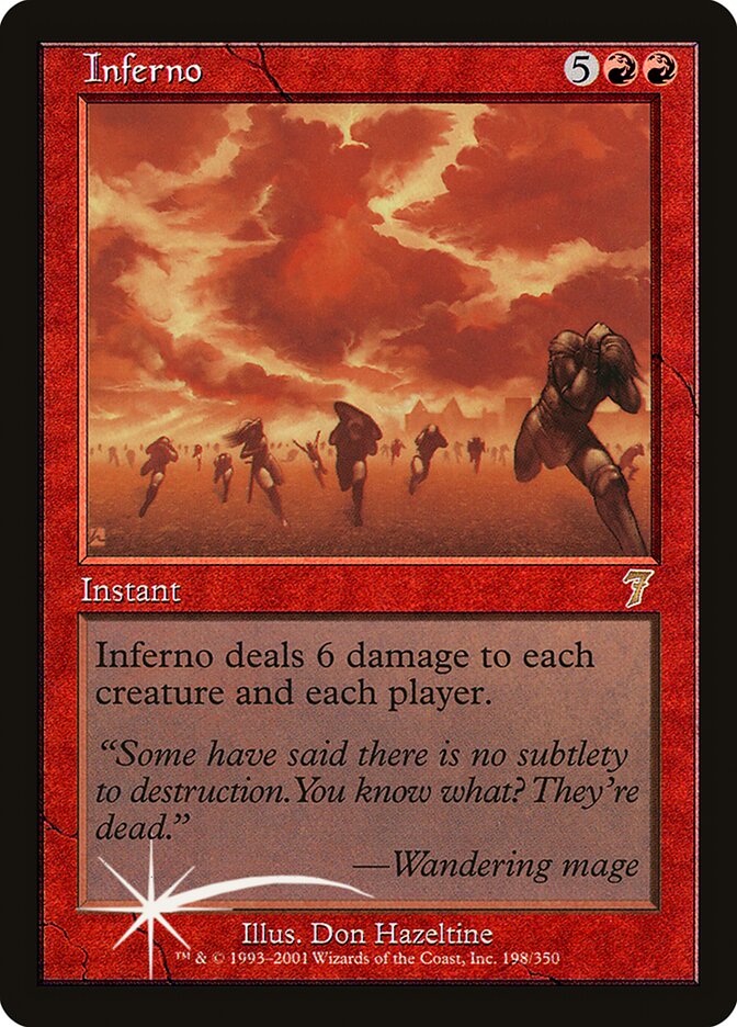 Inferno card front