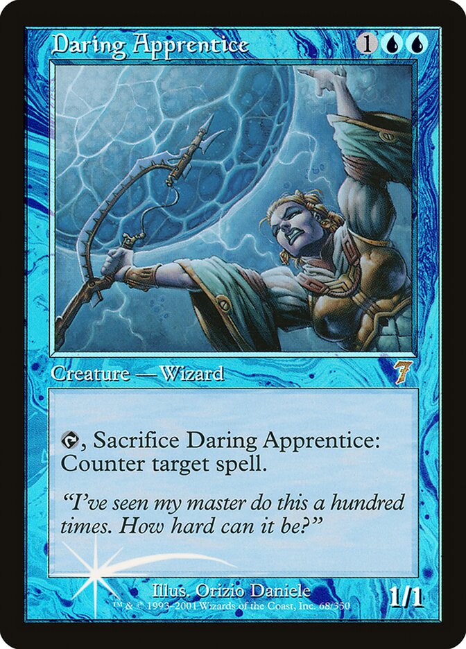 Daring Apprentice card front