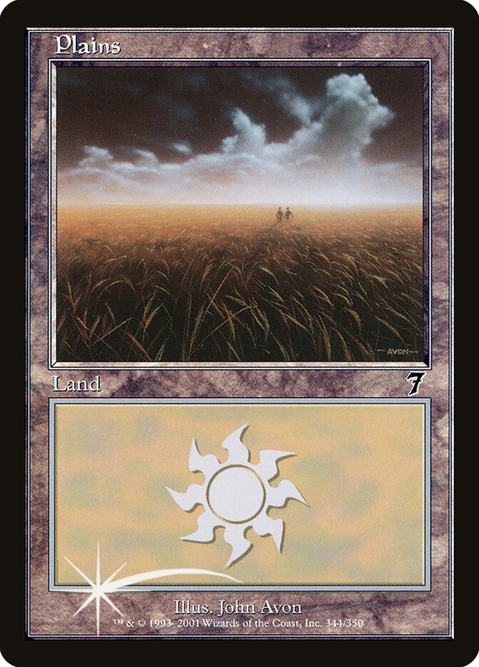 Plains card front