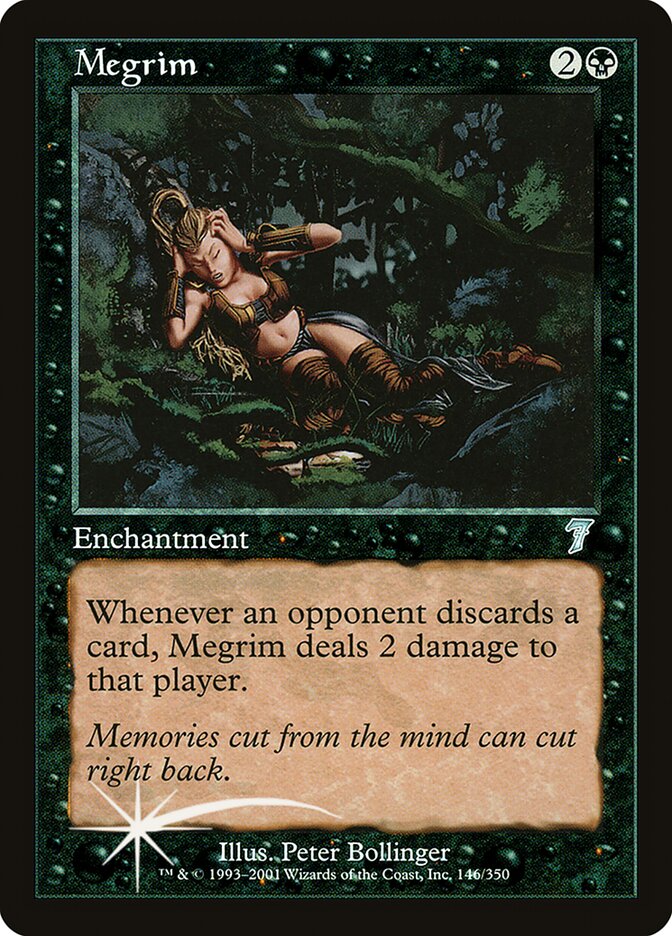 Megrim card front