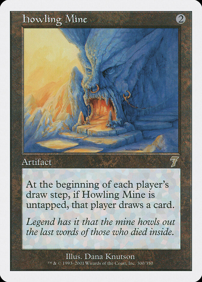Howling Mine card front