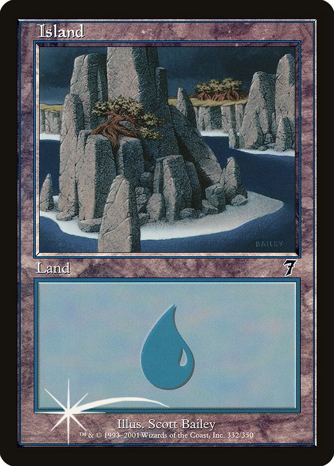 Island card front