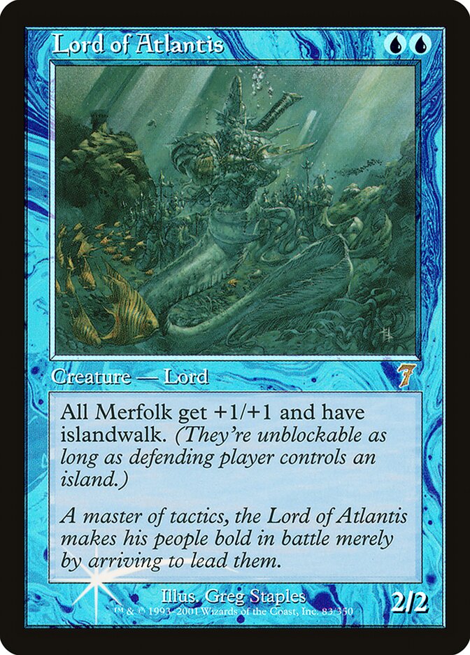 Lord of Atlantis card front