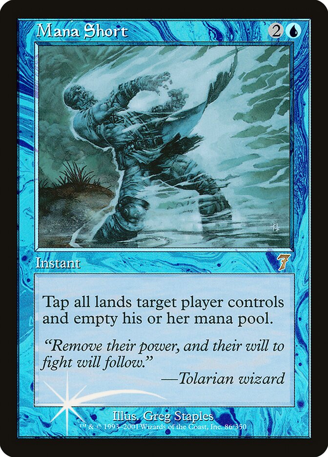 Mana Short card front
