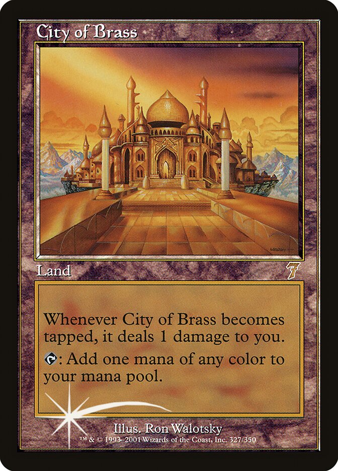 City of Brass card front